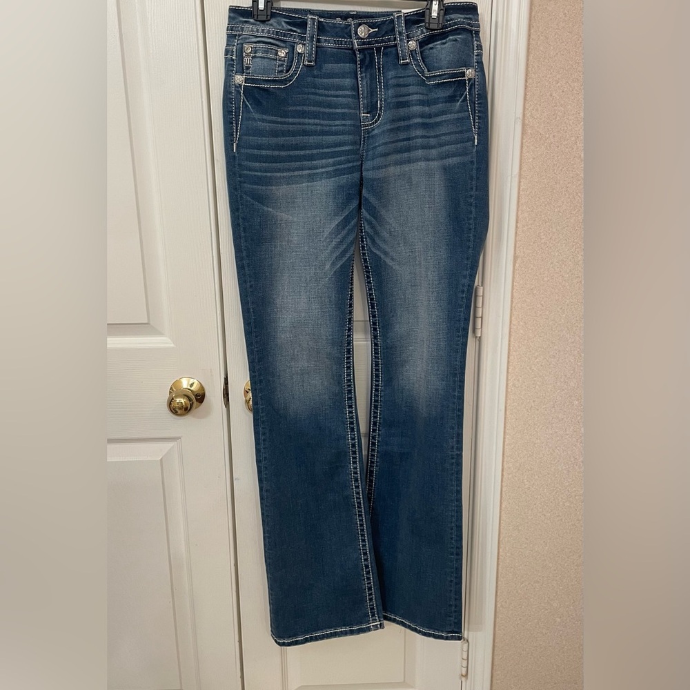 Miss Me NWT 29x34 ‘Slim Fit Mid-Rise Boot’ MSRP $119